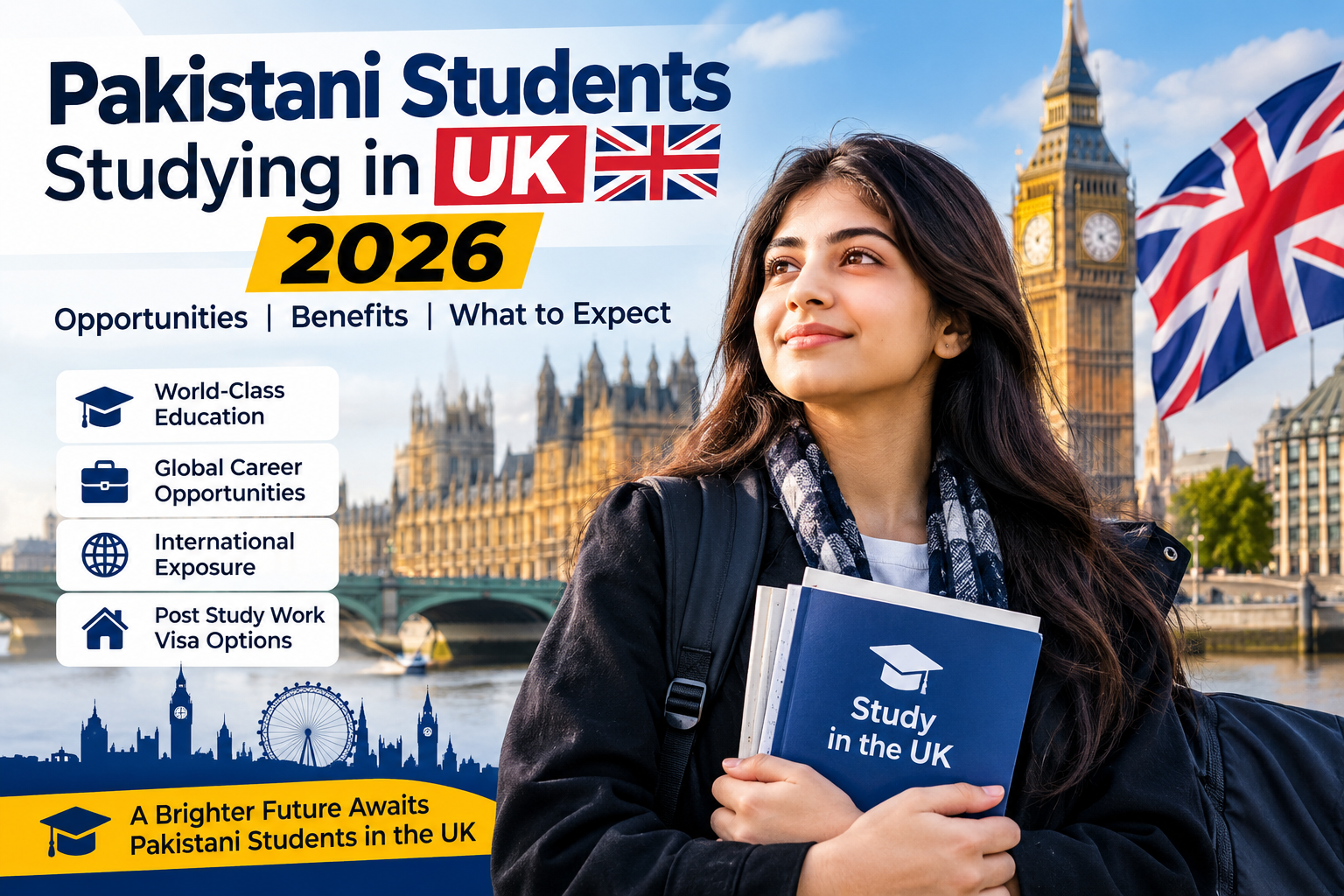 Pakistani students studying in UK 2026